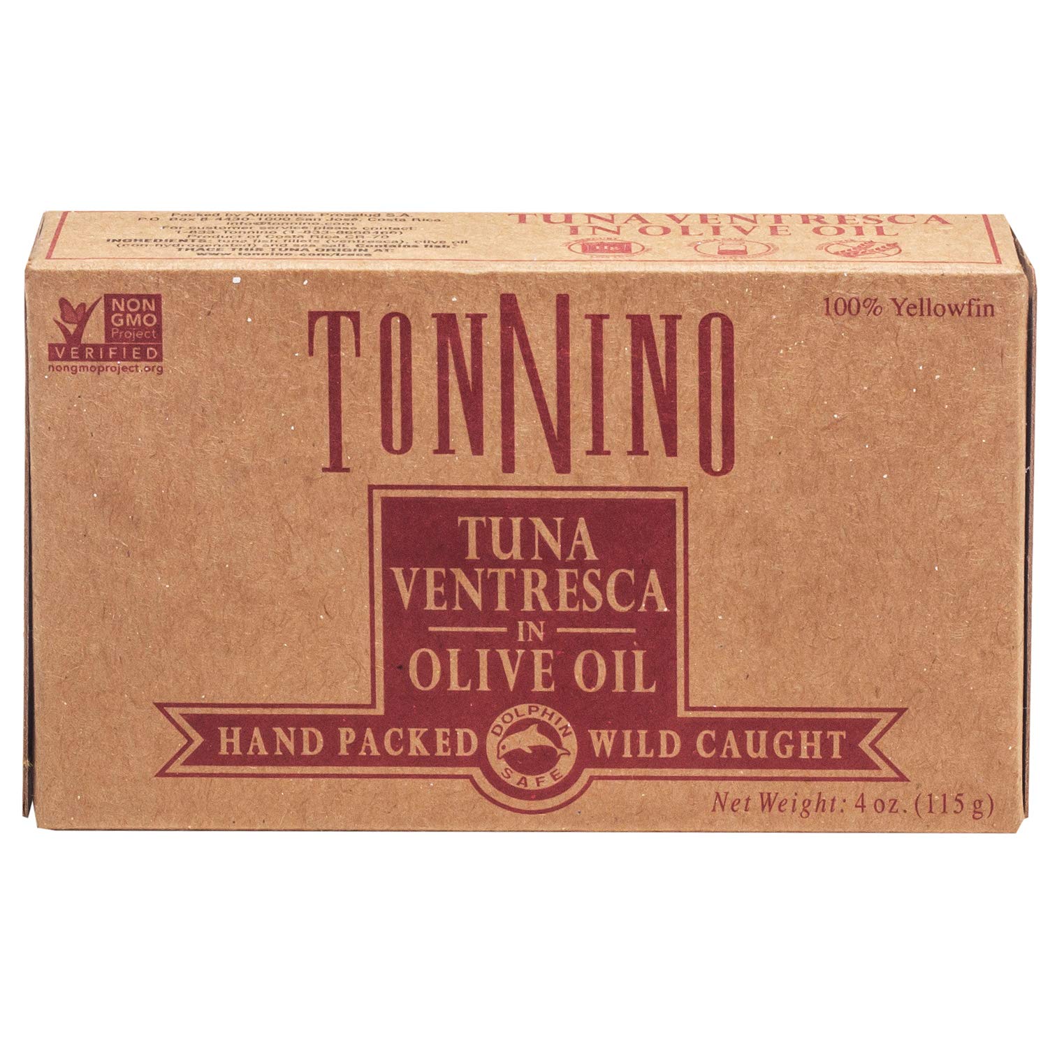 Product image of Tonnino Tuna Ventresca in Oil 4 oz 4 oz Pack of 6